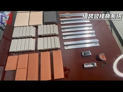 Montage van verticaal bevestigingssysteem