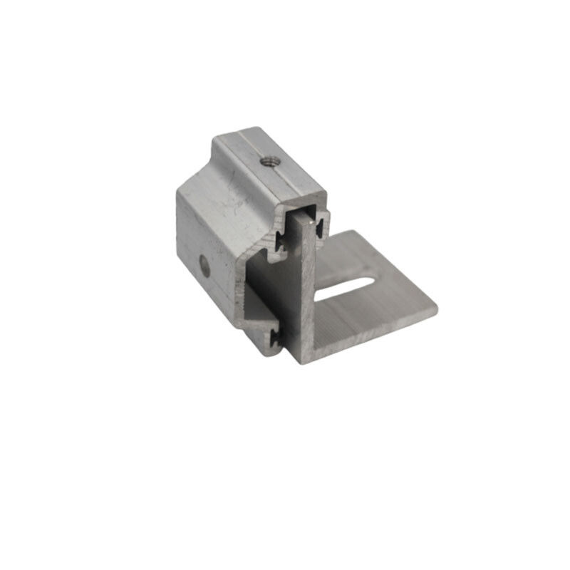 2 Holes Cladding Support System SS Metalen bekledingssystemen voor aangesloten rails