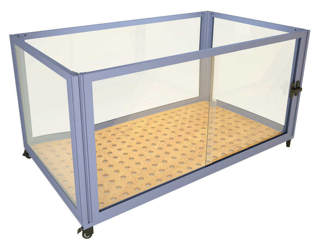 Afneembare schuifdeur met tray Metalen huisdierenkooi met mesh panelen Gemakkelijke montage Klein tot middelgroot huisdier