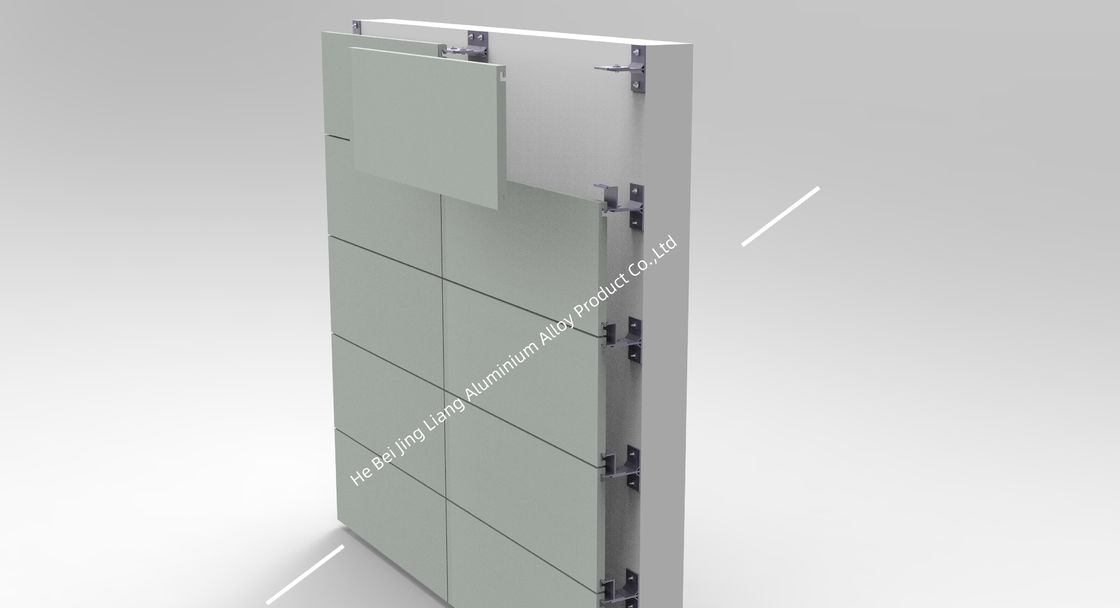 2 mm polyethyleen kern Acp aluminium composiet paneel Gemakkelijk en snel installeren