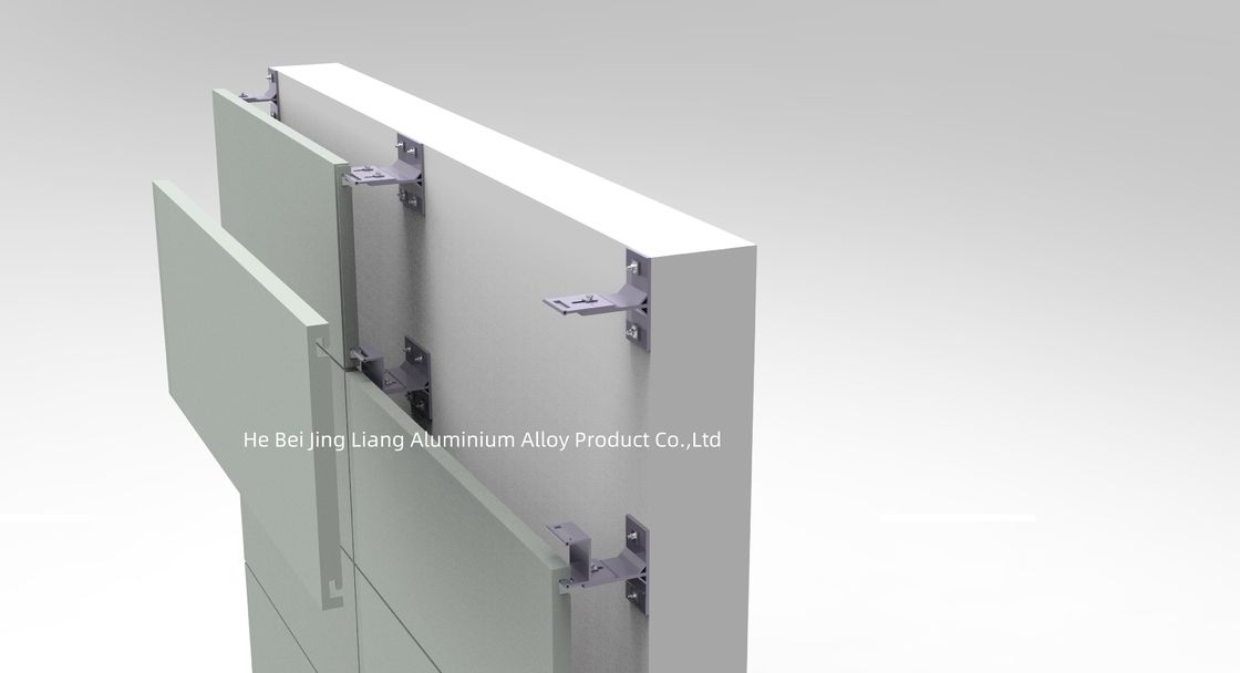 2 mm polyethyleen kern Acp aluminium composiet paneel Gemakkelijk en snel installeren