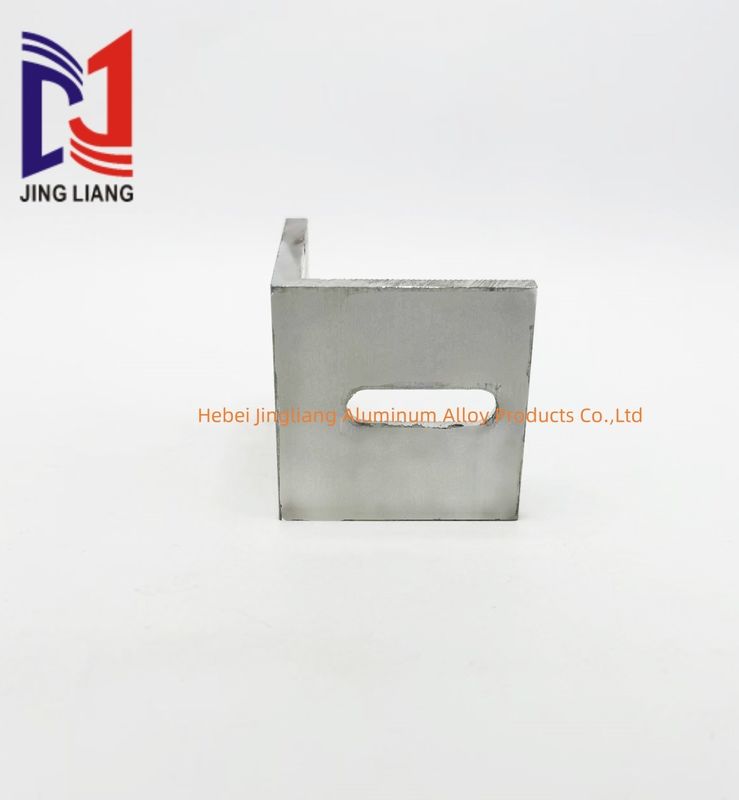 Aluminium 50*50*5mm Hoekbeugel Voor Gevelbekledingsondersteuningssysteem Hoge Kwaliteit Op Maat