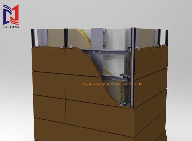 Eenvoudige installatie en aangepast borgveersysteem voor zowel 20 mm terracotta panelen als 30 mm terracotta panelen