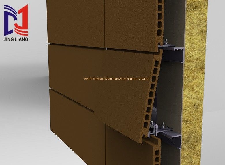 Eenvoudige installatie en aangepast borgveersysteem voor zowel 20 mm terracotta panelen als 30 mm terracotta panelen