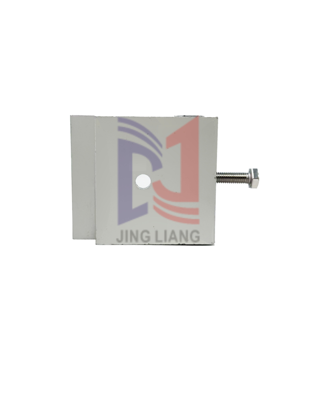 Anti-corrosieve aluminiumclip voor steenbekledingsondersteuningssysteem