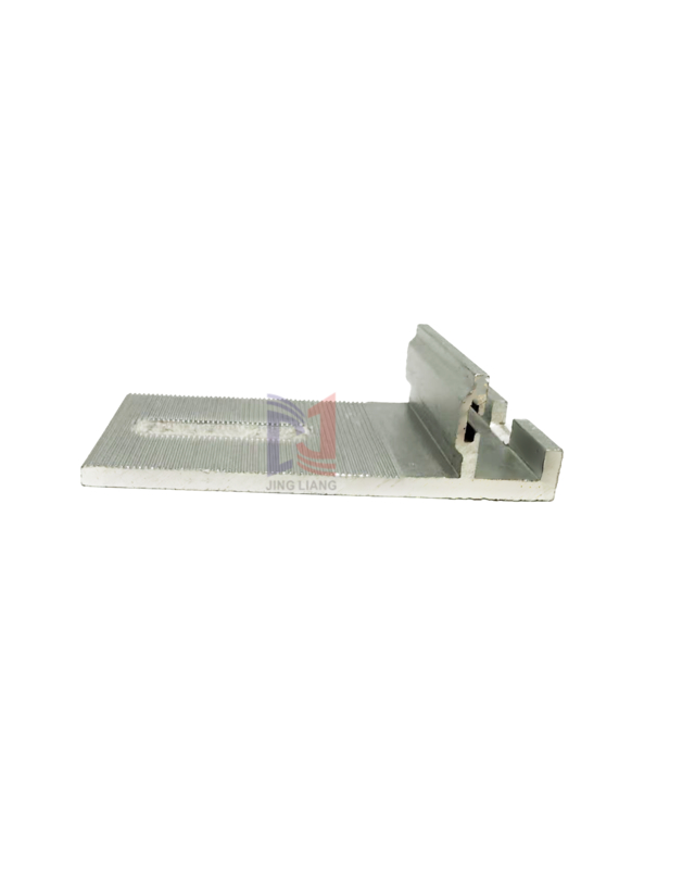 Lichtgewicht en eenvoudig te installeren F-vormige clips voor 20 mm terracotta paneel gevelondersteuningssysteem