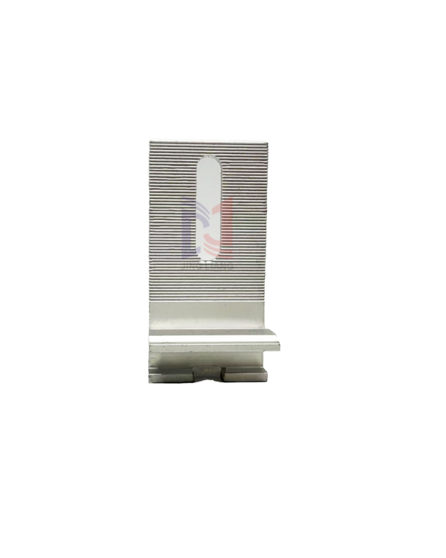 Lichtgewicht en eenvoudig te installeren F-vormige clips voor 20 mm terracotta paneel gevelondersteuningssysteem