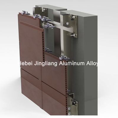 20 mm dik terracotta gevelondersteuningssysteem