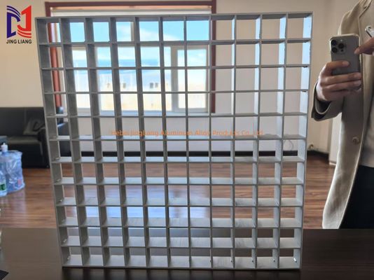 Aanpasbare rooster van aluminiumlegering voor decoratieprojecten